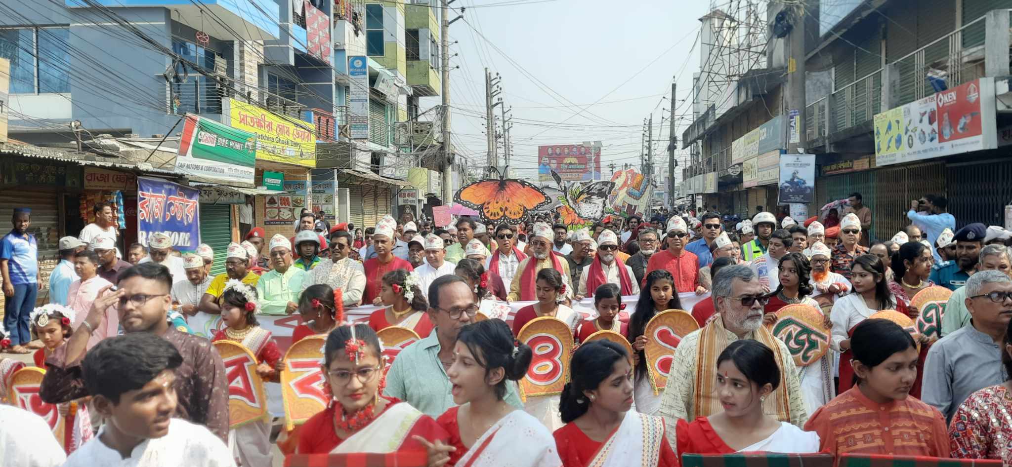 People of Khulna are celebrating in Bengali new year.